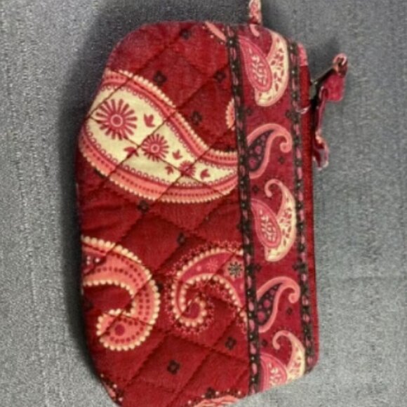 Jordan Accessories NYC Pink Paisley Handbag with Wallet attached inside. 10x10 - Picture 8 of 9